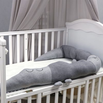 185cm-Newborn-Baby-Bed-Bumper-Children-Crocodile-Pillow-Bumper-Infant-Crib-Fence-Cotton-Cushion-Kids-Room