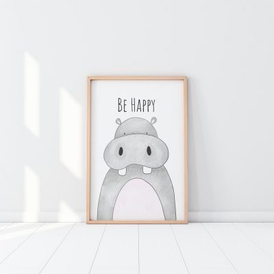 animal-wall-posters-hippo-freebirds-kids