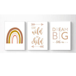 Rainow Dream big wall posters (Set of 3)