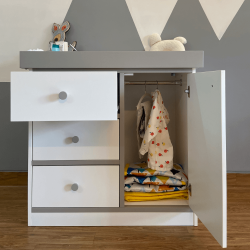 Baby Changing Station and Chest of Drawers