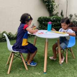 1 Table + 2 Chairs set