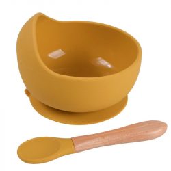 Silicone Suction Bowl Set – Yellow